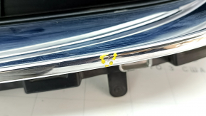 Radiator grill grill Mazda CX-9 16- with emblem, under radar, with chrome inserts, under podium, pokes, sand