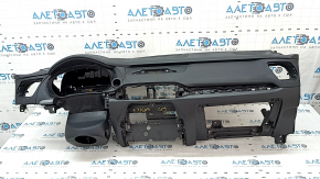 Torpedo front panel with AIRBAG Mazda CX-9 16- BOSE, black, scratches, rusty squib