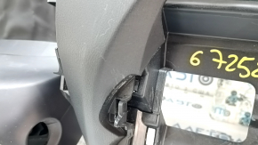 Torpedo front panel with AIRBAG Mazda CX-9 16- BOSE, black, scratches, rusty squib