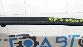 Front bumper molding central Mazda CX-9 16- structure, bent, scratches
