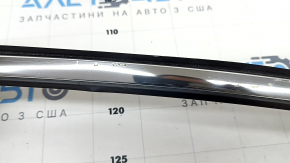 Upper door molding front left Mazda CX-9 16- chrome, dents, bumps, broken