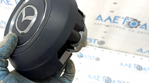 Airbag in the steering wheel driver Mazda CX-9 16- black, scratched, rusty pyropatron