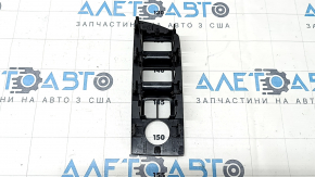 Front left window lift control trim Mazda CX-9 16 - black, gloss, scratches
