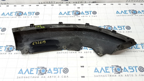Right rear bumper lip Mazda CX-9 16- structure, scratches
