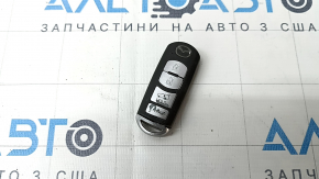 Mazda CX-9 16- smart key, 4 buttons, chrome, worn