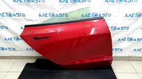 Door assembly rear right Tesla Model 3 21- red PPMR, butt