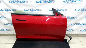 Door assembly front right Tesla Model 3 21- red PPMR, triplex glass, color 0.2-0.25