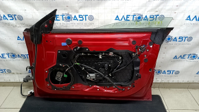 Door assembly front right Tesla Model 3 21- red PPMR, triplex glass, color 0.2-0.25
