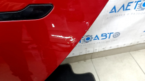 Door assembly rear left Tesla Model 3 21- red PPMR, bumpers