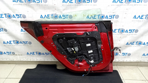 Door assembly rear left Tesla Model 3 21- red PPMR, bumpers