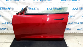 Door assembly front left Tesla Model 3 21- red PPMR, triplex glass