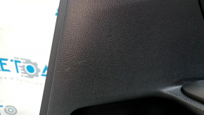 Door trim card rear right Honda Insight 19-22 black, armrest and insert black leather, scratches