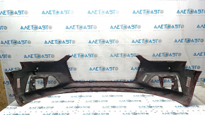 Bare front bumper Audi A5 F5 17-19 for parking sensors premium, prestige, red, scratches, broken fastener