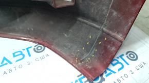 Bare front bumper Audi A5 F5 17-19 for parking sensors premium, prestige, red, scratches, broken fastener