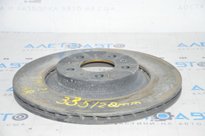 Brake disc rear right Tesla Model Y 20- performance 335/22mm