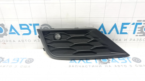 Lower grille of the front bumper left VW Tiguan 18 - for parking sensors