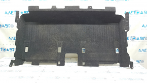 Tesla Model 3 18 rear floor covering - black, for cleaning