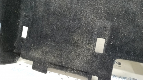 Tesla Model 3 18 rear floor covering - black, for cleaning
