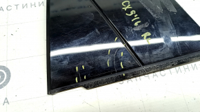 Door trim side rear left Mazda CX-9 16- rear, cracks, broken fasteners, scratches