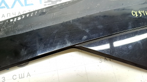 Door trim side rear left Mazda CX-9 16- rear, cracks, broken fasteners, scratches