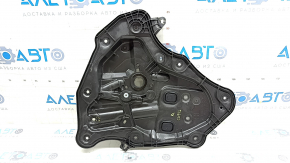 Rear left window lift mechanism panel Mazda CX-9 16- crack, broken fastening