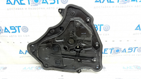 Rear left window lift mechanism panel Mazda CX-9 16- crack, broken fastening