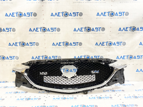 Radiator grille Mazda CX-5 17-21 without surround view, with adaptive cruise FPS