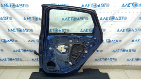 Door assembly rear right VW Jetta 19- blue LD5L, bumps, dents
