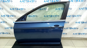 Door assembly front left VW Jetta 19- blue LD5L