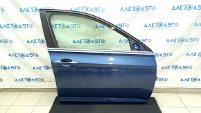 Door assembly front right VW Jetta 19- blue LD5L, butt