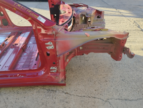Tesla Model 3 18 front right quarter panel - on the body, iron panel, red PPMR