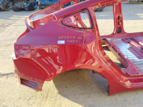 Quarter wing rear right Tesla Model 3 21- on the body, red PPMR