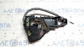 Mercedes W164 ML rear left door handle mechanism with cable