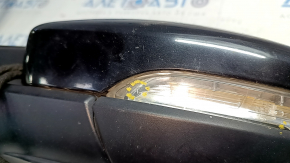 Side mirror left VW Jetta 11-18 6 pins, turn signal, black LC9X