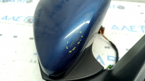 Side mirror right VW Jetta 19- 3 pins, blue
