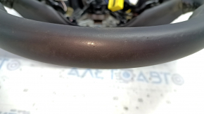 Naked steering wheel Chevrolet Volt 16 - black leather, heated, scratches, broken chips