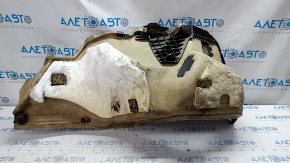 Left arch trim Lexus LS460 LS600h 07-08 black, missing plug, tears, torn fastener