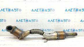 Intake pipe with catalytic converter VW Jetta 19- 1.4T mesh on the corrugation is torn