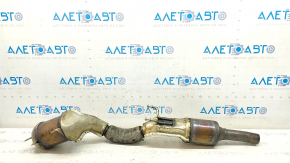 Intake pipe with catalytic converter VW Jetta 19- 1.4T mesh on the corrugation is torn