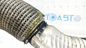 Intake pipe with catalytic converter VW Jetta 19- 1.4T mesh on the corrugation is torn