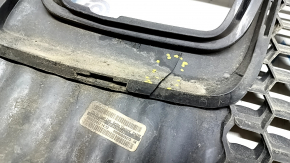 Jeep Compass 17-21 Trailhawk Front Bumper Lower Grille, Under Radar, Crack, Sand