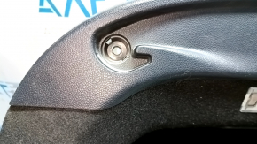 Left arch trim Toyota Prius 50 16-19 under spare tire, black, scratches