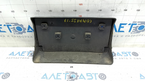 Front License Plate Area Jeep Compass 17-21 Trailhawk, Aftermarket Holes