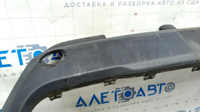 Bumper front bare lower part Jeep Compass 17-21 Trailhawk, structure, scratches, non-factory holes, cracks, pokes
