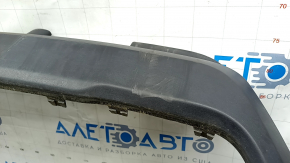 Bumper front bare lower part Jeep Compass 17-21 Trailhawk, structure, scratches, non-factory holes, cracks, pokes