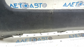 Bumper front bare lower part Jeep Compass 17-21 Trailhawk, structure, scratches, non-factory holes, cracks, pokes