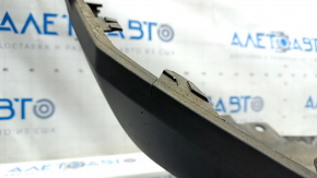 Bumper front bare lower part Jeep Compass 17-21 Trailhawk, structure, scratches, non-factory holes, cracks, pokes