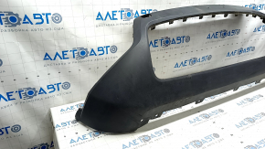Bumper front bare lower part Jeep Compass 17-21 Trailhawk, structure, scratches, non-factory holes, cracks, pokes