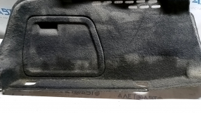 Left arch trim Audi A4 B8 08-16 sedan, black, needs cleaning, torn fastening, broken fastening