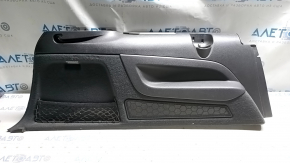Left arch trim Audi Q7 4L 10-15 for 3 rows, black, scratches